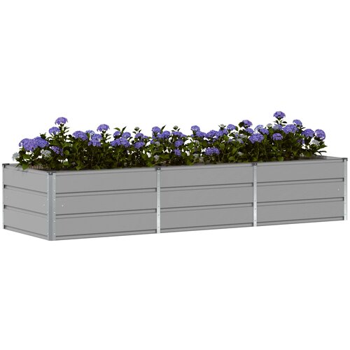  Sadilica Svijetlo siva 240 x 80 x 45 cm Čelik Slike