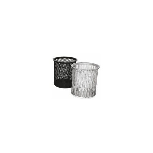 Fornax čaša za olovke metalna žica okrugla fi-9xH-9,7cm LD01-189 srebrna Slike