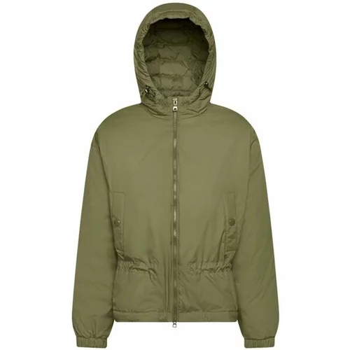 Geox W SPHERICA PARKA - RECYCLE PON Ženska jakna, khaki, veličina