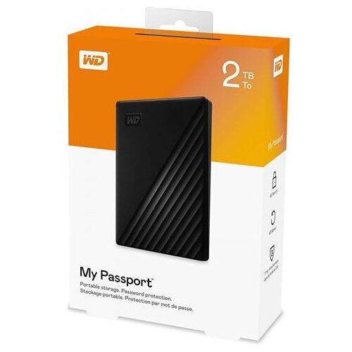 HDD externi WD My Passport USB 3.2 Black 2TB Cijene