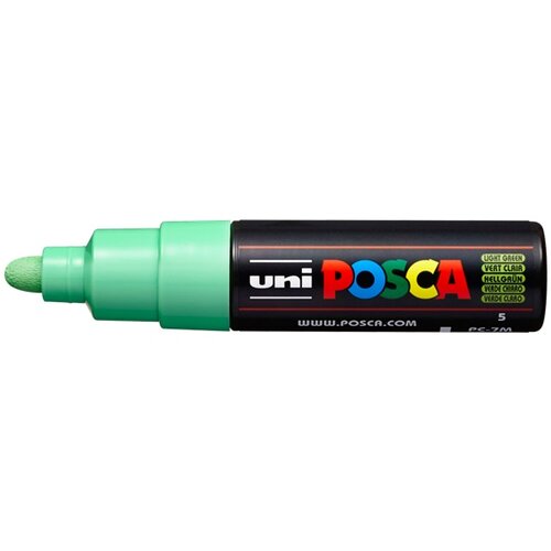  Marker UNI POSCA PC-7M 4.5 - 5.5 MM light green (5) Cene