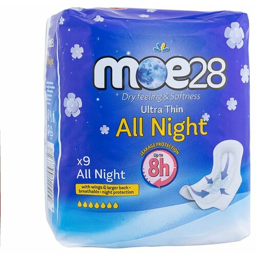 MOE28 night pads higijenski ulošci 9kom r Cene