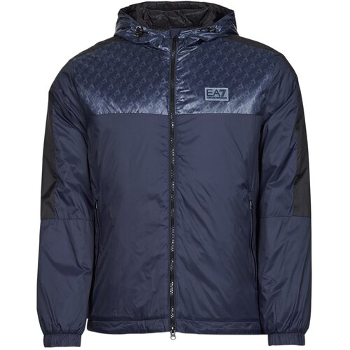 Ea7 Emporio Armani Jakne TRAIN LOGO SERIES Modra Slike