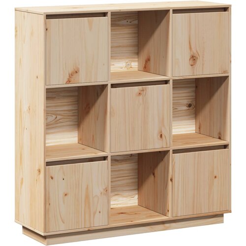 Maison Chic Visoka omara - Komoda - Predalnik 110,5x35x117 cm trdna borovina, (21716968) Slike