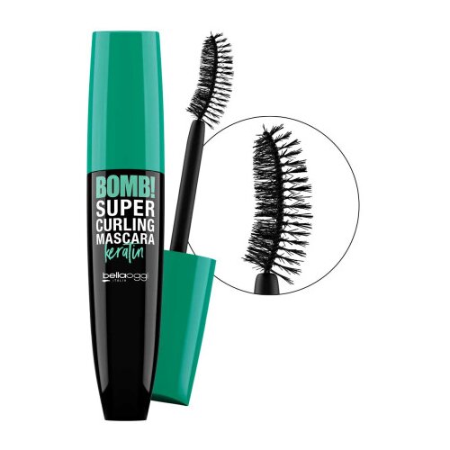 bellaoggi maskara - Bomb! Curling Mascara - Real Black Cene