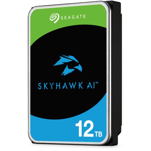 Seagate SkyHawk AI internal hard drive 12 TB 7200 RPM 512 MB 3.5 Serial ATA III (ST12000VE003) Cene