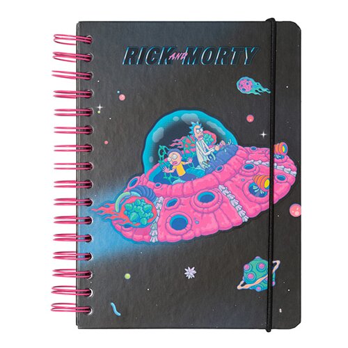 Grupo Erik Editores S. L. Rick and Morty - Agenda A5 - Rick & Morty, Bullet Hard Cene