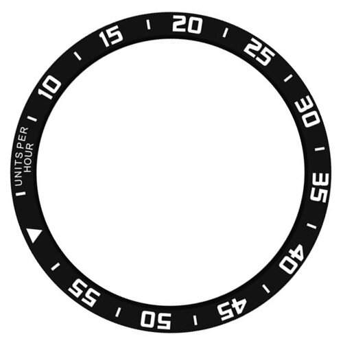 INF združljiv s samsung galaxy watch 5 pro črno-bel 45 mm obroč iz nerjavečega jekla, (5000090586) Cene