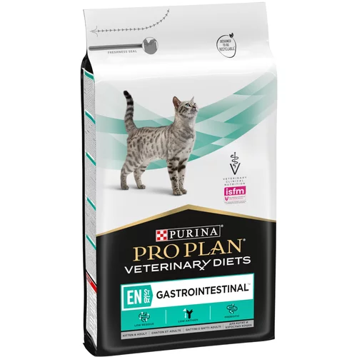 Purina Pro Plan Veterinary Diets Feline EN ST/OX - Gastrointestinal - Varčno pairanje: 2 x 5 kg