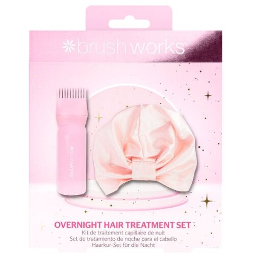 Brushworks Overnight Hair Care Set darilni set za lase Slike
