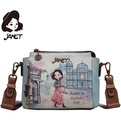 Janet Damska ta&scaron;na Flowery City J-053A Cene
