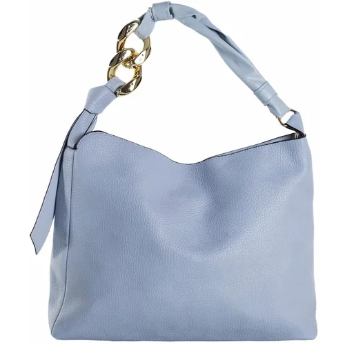 Fashion Hunters Light blue 2-in-1 shoulder bag in city style