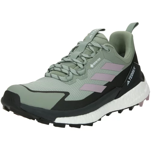 adidas Terrex Niske cipele 'Free Hiker 2.0' sivkasto zelena / sivkasto ljubičasta (mauve) / crna / bijela