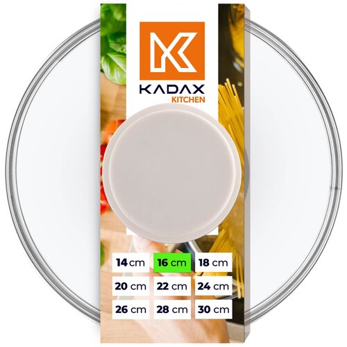 KADAX stekleni pokrov 16 cm univerzalni toplotno odporen pokrov za lonce in ponev, (5000355975) Cene