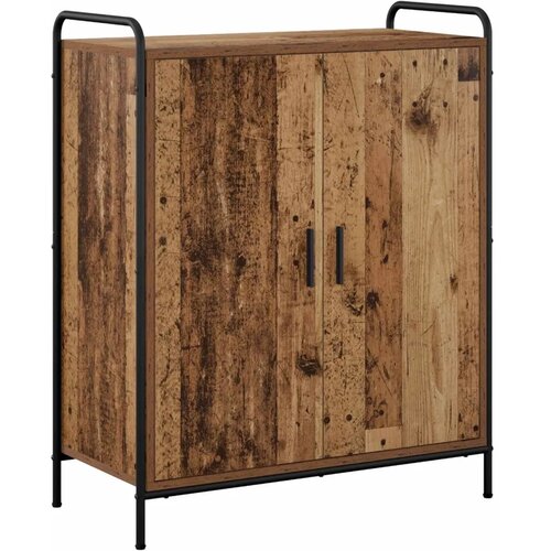  Ormar za cipele 76 x 36 5 x 93 cm Konstruirano drvo Staro drvo - Staro drvo 76 x 36 5 x 93 cm 4 etaže s vratima Slike