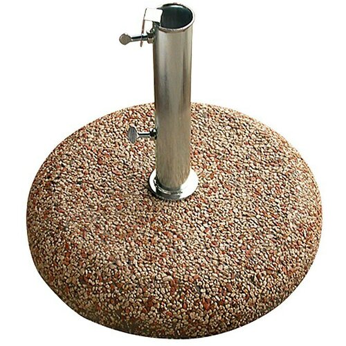  Betonski stalak od šljunka (31 kg, Promjer: 50 cm, Bijelo-crvene boje, Bez ručke) Cijene