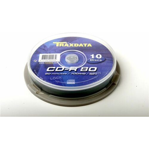 Traxdata MED CD disk CD-R 52x C10 Slike