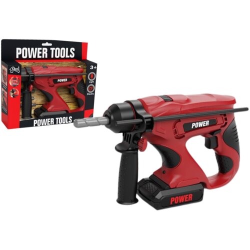  Dječja bušilica za igru na baterije Powered Drills - crvena Cene