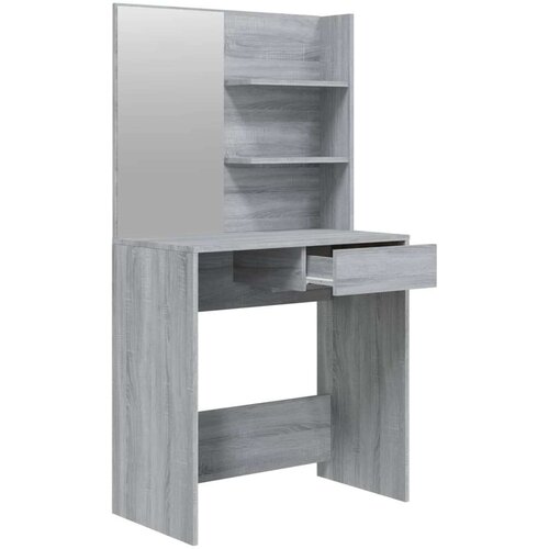 vidaXL toaletni stolić ogledalom boja hrasta sonome 74,5 x 40 x 141 cm Cijene