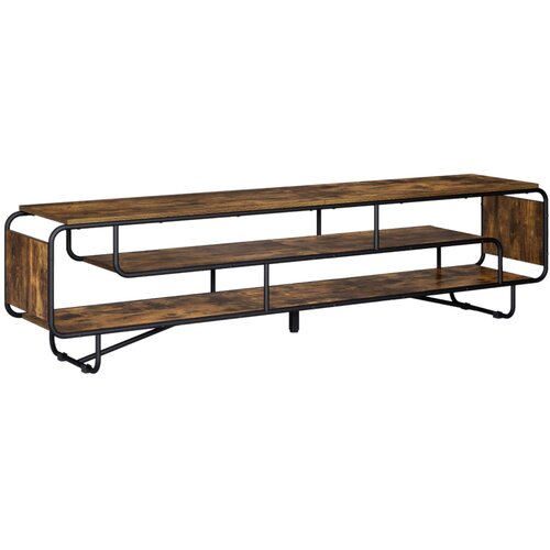  TV stalak 180 x 36 x 45 cm Dimljeni hrast Konstruirano drvo Slike