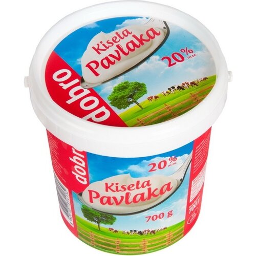 Dobro Kisela pavlaka 20%mm 700g Cene