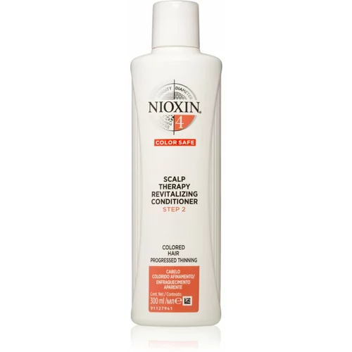 Nioxin System 4 Color Safe globinsko hranilni balzam za barvane in poškodovane lase 300 ml