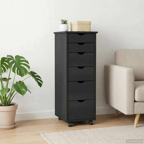  Gležnji kabinet Siva 34 x 39 x 93,5 cm Masivno borovo les, (5000263261) Cene