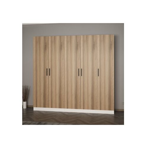 Woody Fashion Ormar Noah-8223, 225x210x35 cm, Boje hrasta Slike
