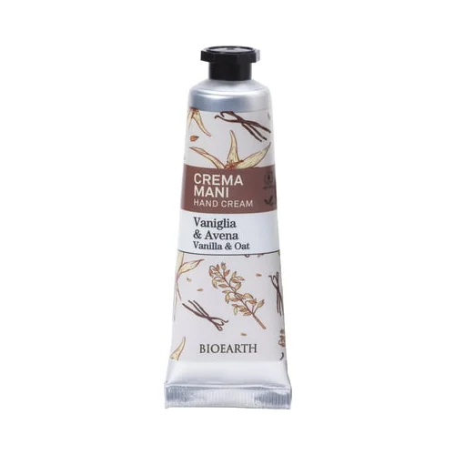 Bioearth Family krema za roke - posebna izdaja - Vanilla & Oat