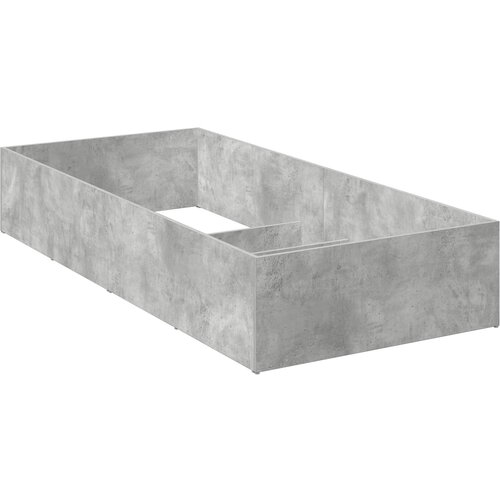  Okvir za podesivu bazu kreveta Betonska siva 70 x 200 cm Slike