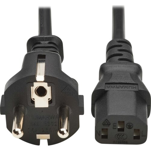 Eaton P054-03M-EU napajalni kabel Črna 3 m CEE7/7 IEC C13 Slike