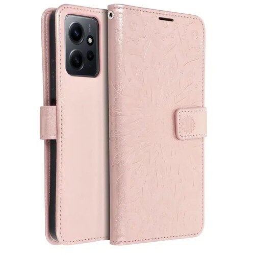 Mezzo Book case for XIAOMI Redmi NOTE 12 5G mandala rose gold Slike