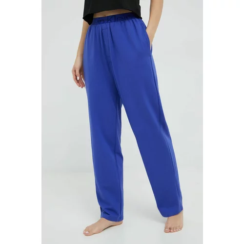 Calvin Klein Underwear hlače ženske, mornarsko modra barva