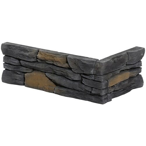 Stegu Dekorativna kutna obloga Porto 2 (33,5 x 20 x 11 cm, Bijelo-crveno, Izgled kamena) Slike