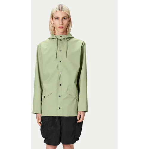 Rains Dežna jakna Jacket W3 12010 Zelena Regular Fit
