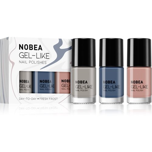 NOBEA Day-to-Day Coffee Time Set set lakov za nohte Fresh Frost Cene
