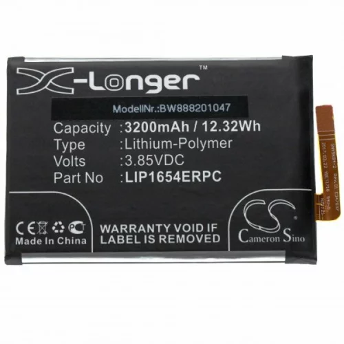 VHBW Baterija za Sony Xperia XA2 / L2, 3200 mAh