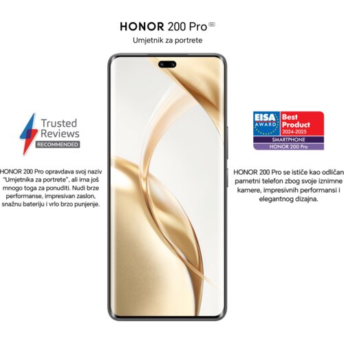 Honor 200 Pro 5G DS 12/512GB Black Cene