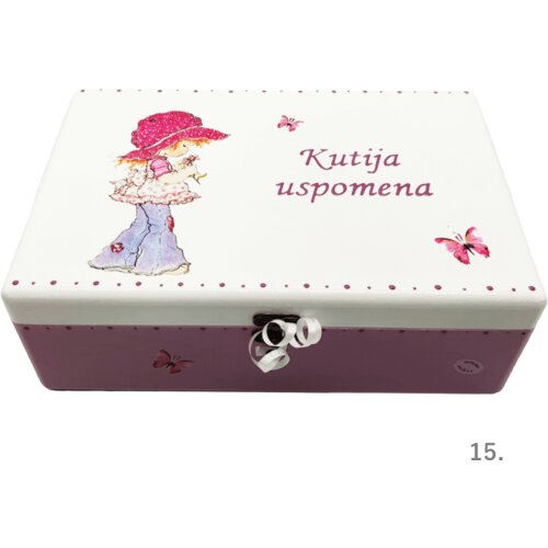  Personalizirana Kutija uspomena – Savršen poklon za rođenje djeteta, rođendan - 15. - 154330 Cene