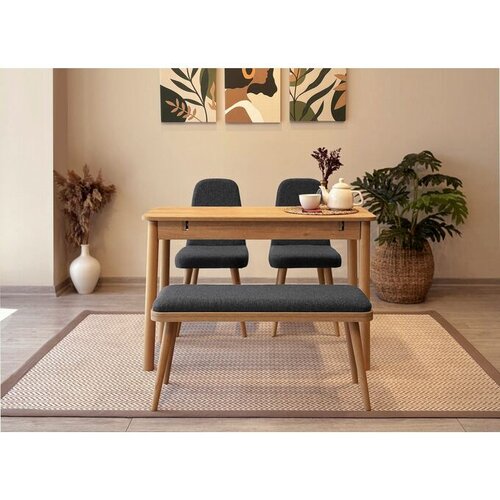 Hanah home trpezarijski sto i stolice (4 komada) Vina Mini 01 1053 Slike