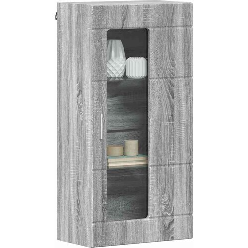  Kabinetski zidni s policom Sivi hrast sonoma 55 x 29 x 100 cm Slike