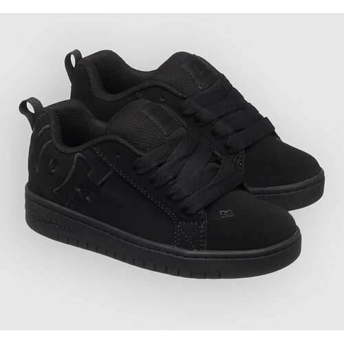 DC Court Graffik Kids Superge black / black Cene