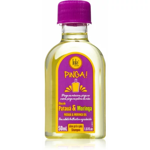 Lola Cosmetics Pinga Patauá & Moringa hranilno olje za suhe lase 50 ml
