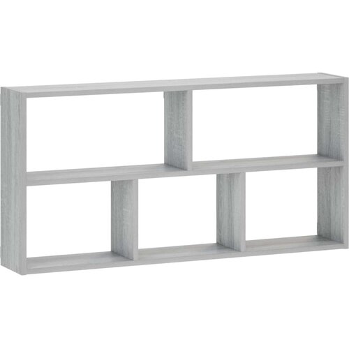  Polica na zidu Siva Sonoma 102 x 17 x 50 cm Konstruirano drvo Slike