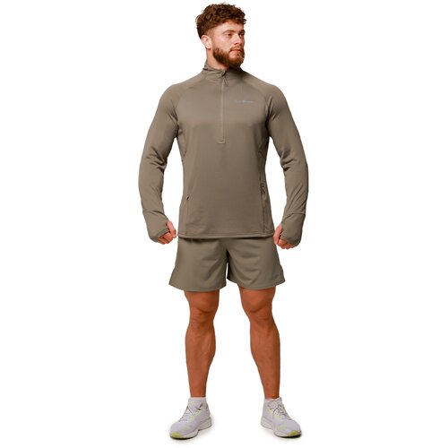 GymBeam &amp;scaron;orc za trčanje pulse 2u1 vetiver Slike