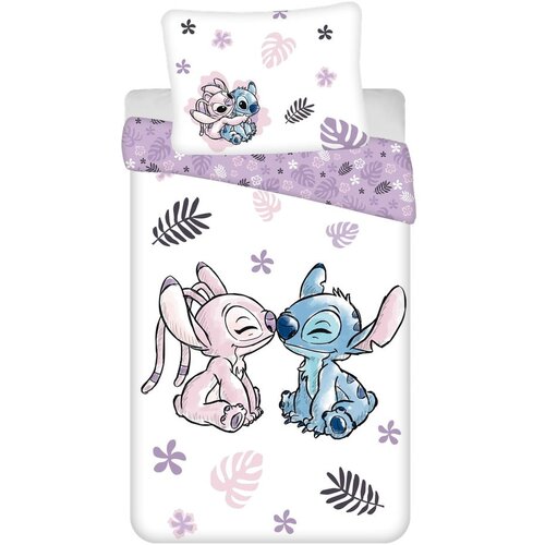 Jerry Fabrics Pamučna dječja posteljina za krevet za jednu osobu 140x200 cm Lilo and Stitch – Cene