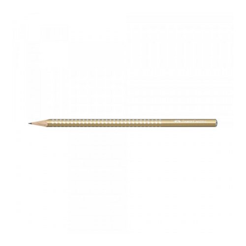 Faber Castell grafitna olovka grip HB sparkle 118214 pearl zlatna ( B206 ) Cene