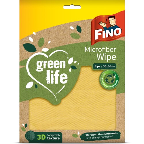 Fino Green life mikrofiber krpa žuta Cene