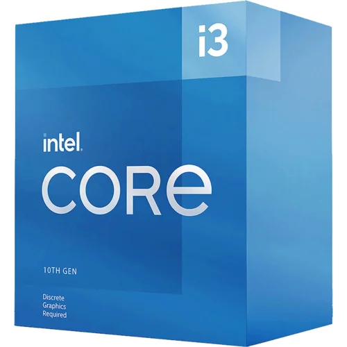 CPU Intel Core i3-10105F Processor 3.70GHz 6MB L3 LGA1200 BOX bez grafike