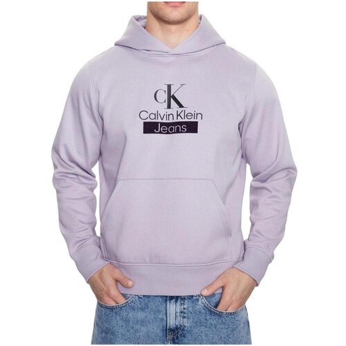 Calvin Klein Jeans Puloverji - Vijolična Slike